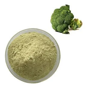 What are the health benefits of sulforaphane in broccoli powder?